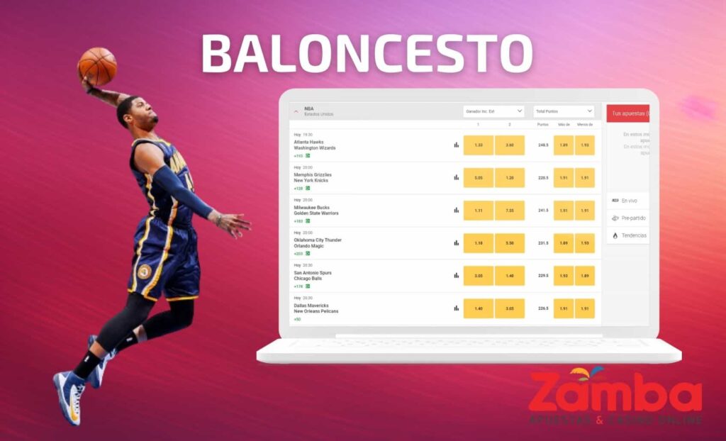 apuestas Zamba Colombia Baloncesto