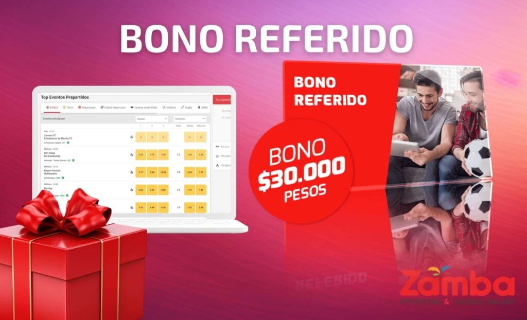 Zamba Colombia Bono Referido site