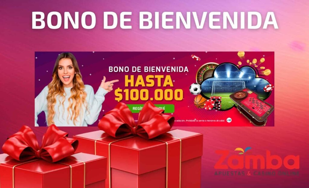 Zamba Colombia Bono de bienvenida de hasta $100.000