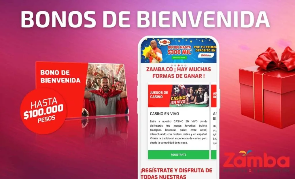 Zamba Colombia Bonos de bienvenida y promociones en app