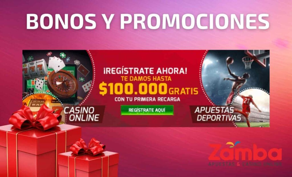 Zamba Colombia Bonos y promociones