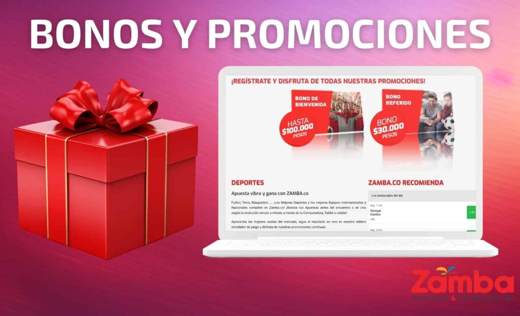 Zamba Colombia Bonos y promociones de apuestas deportivas