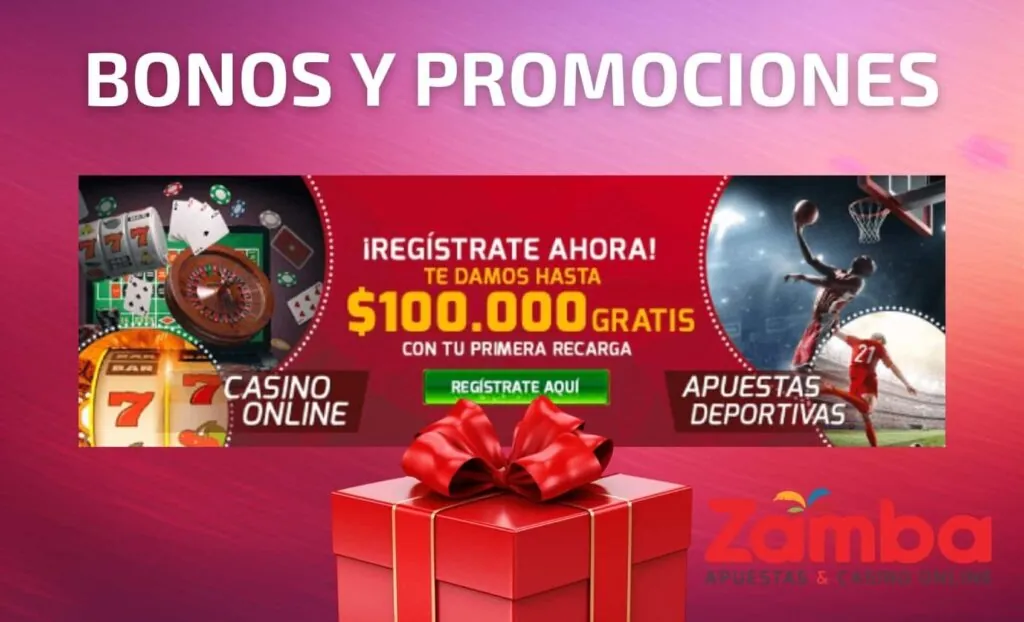 Zamba Colombia Bonos y promociones del casino