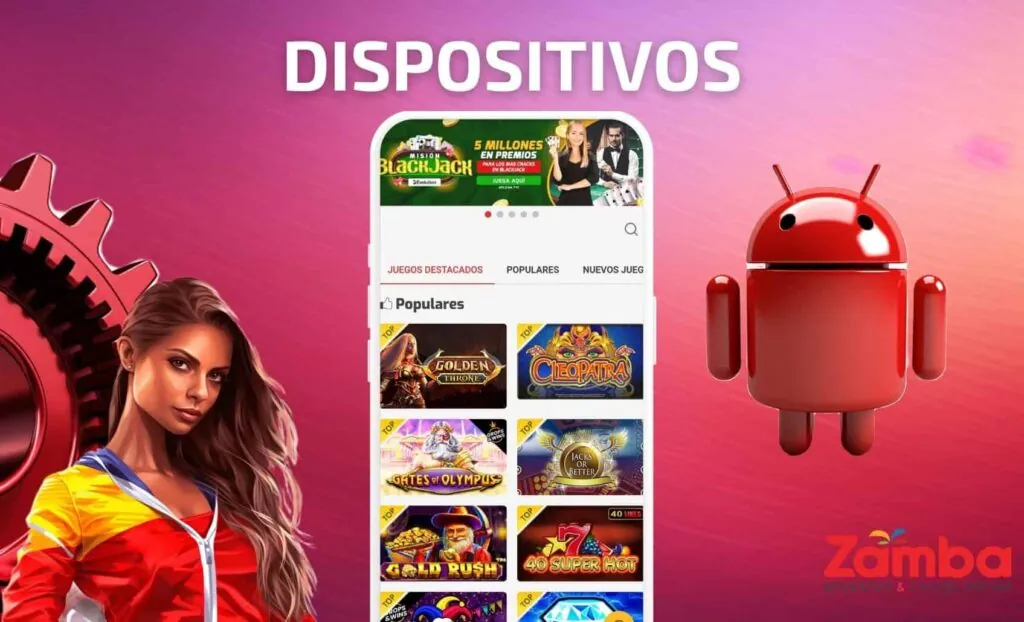 Zamba Colombia Dispositivos Android compatibles