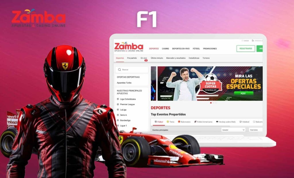 Zamba Colombia F1 site apuestas