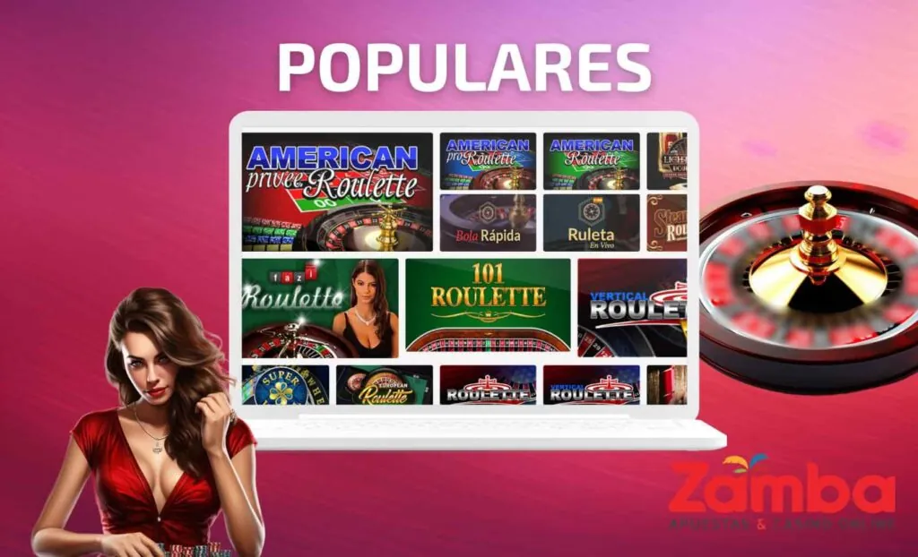 Zamba Colombia Juego de ruleta más populares