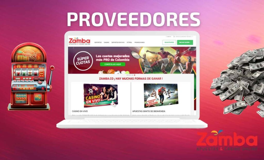 Zamba Colombia casino Proveedores