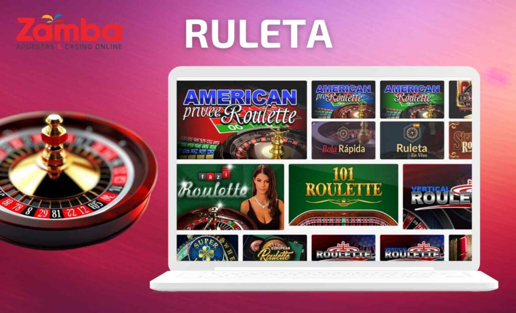 Zamba Colombia Ruleta casino juego