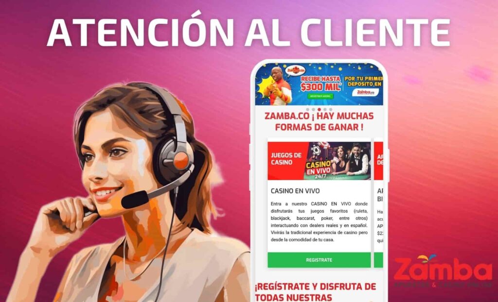 Zamba Colombia app Servicio de atención al cliente