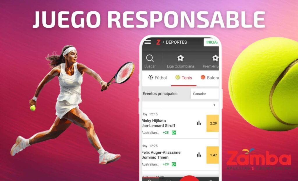 Tenis Juego responsable Zamba Colombia