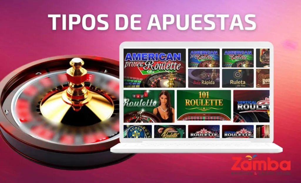 Zamba Colombia Tipos de apuestas en la ruleta