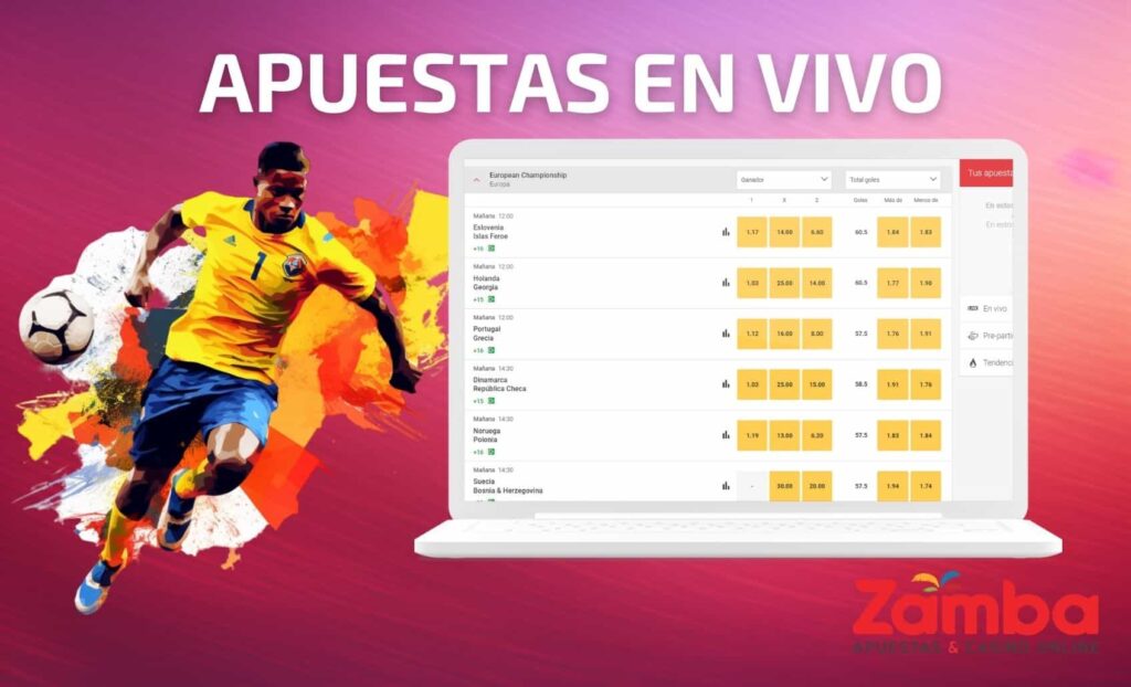 Zamba Colombia Apuestas Deportivas en Vivo