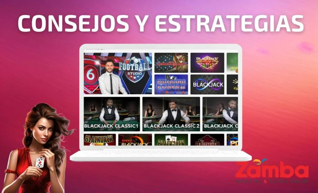 Zamba Colombia Consejos y estrategia de los juegos de blackjack