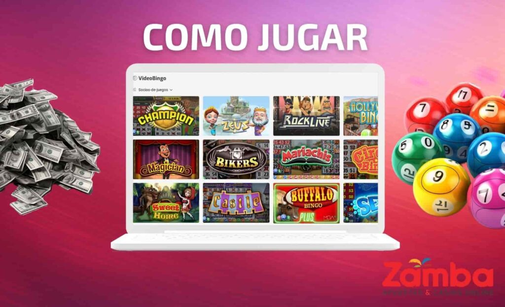 Zamba Colombia Cómo jugar al videobingo